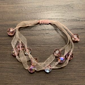 Purple Beaded Bracelet